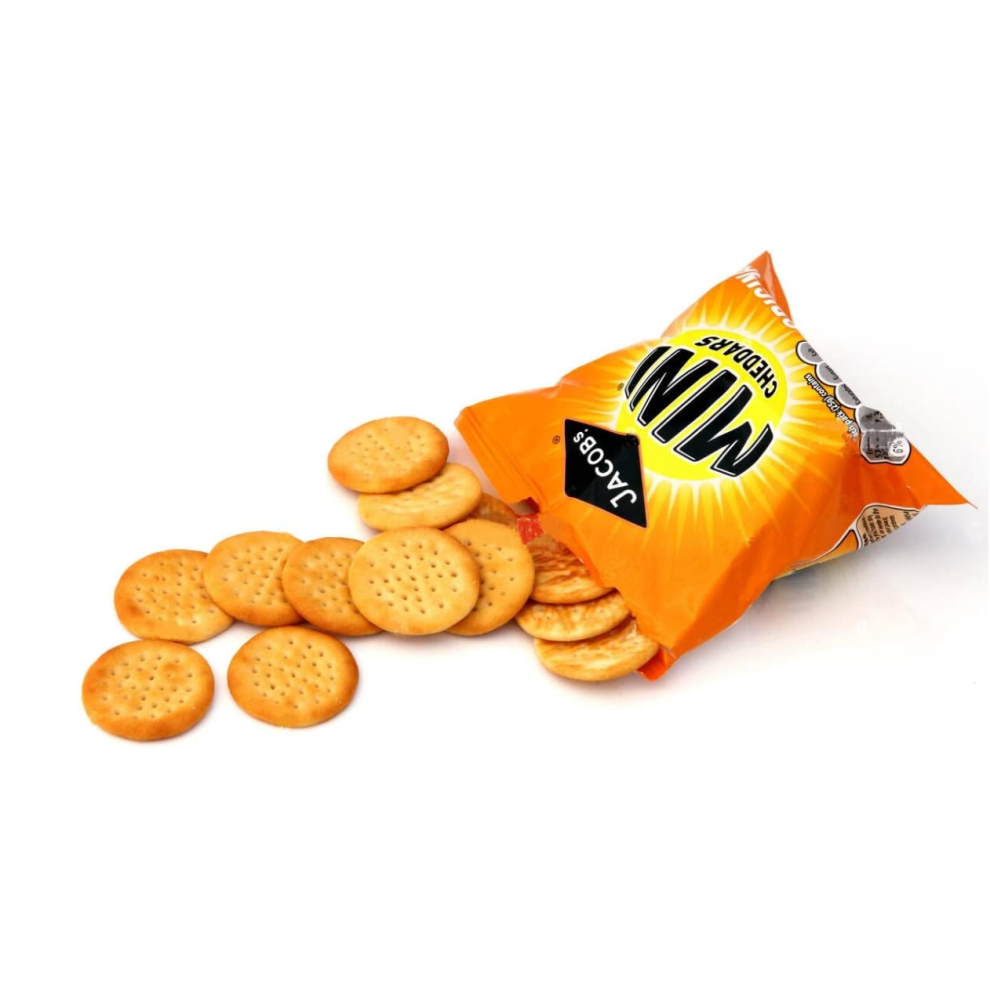 Jacob's Mini Cheddars Original – Mega Value Box (48 x 23g)