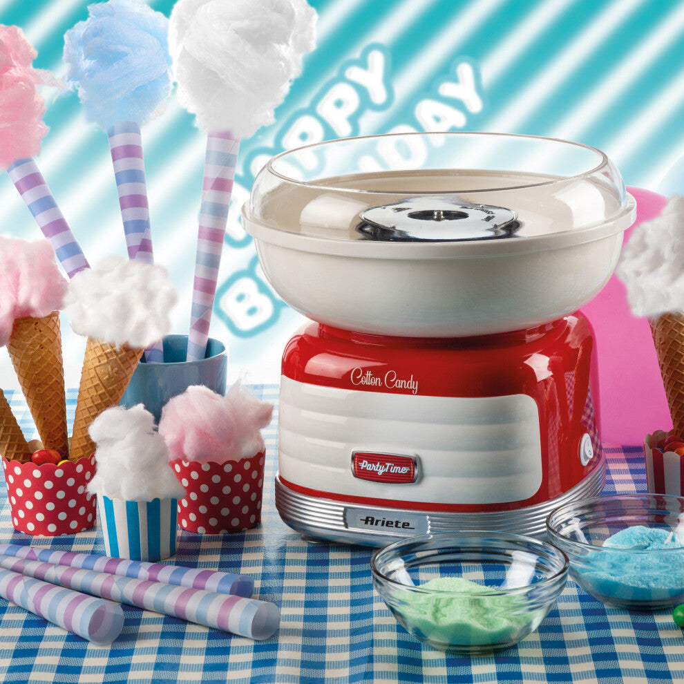 Ariete Retro Style Candy Floss &amp; Popcorn Maker Set