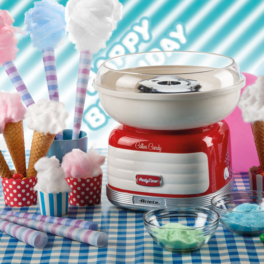Ariete Retro Style Candy Floss &amp; Popcorn Maker Set