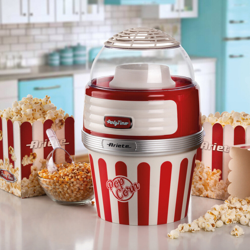 Ariete Retro Style Candy Floss &amp; Popcorn Maker Set