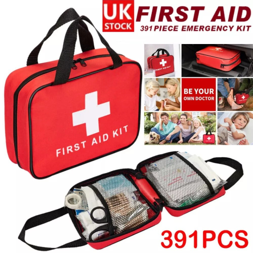 391-Piece First Aid Kit Bag