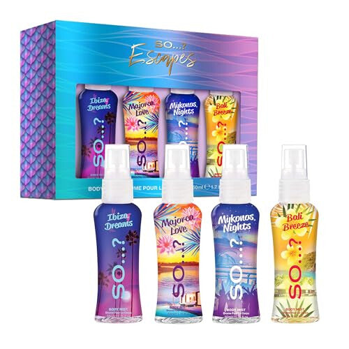 So...? Summer Escapes Women's Gift Set (4 x 50ml)