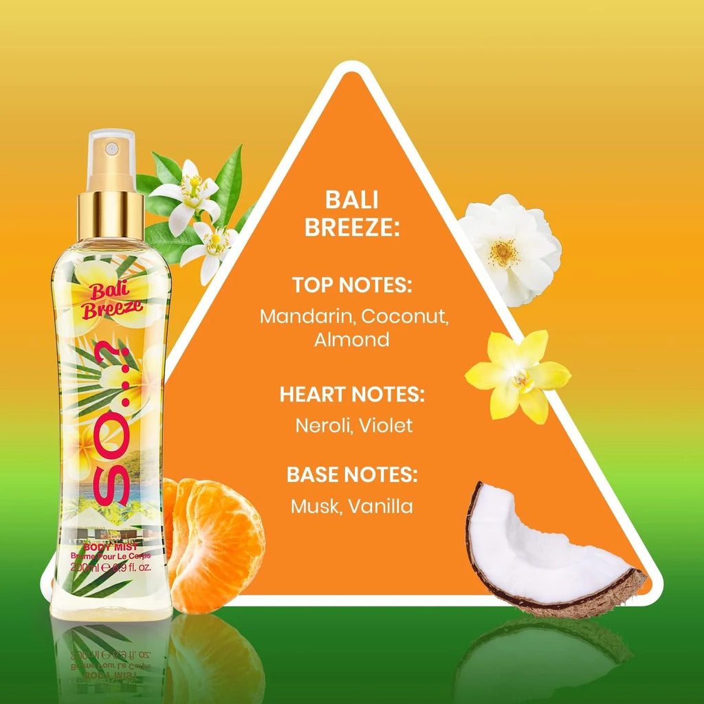 So...? Summer Escapes Women's Gift Set (4 x 50ml)