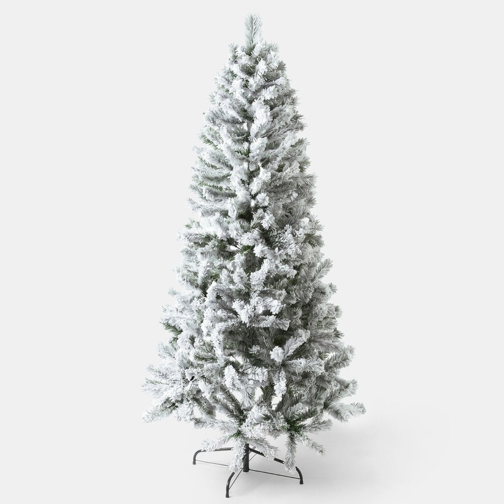 Snowy Christmas Tree – White 6ft