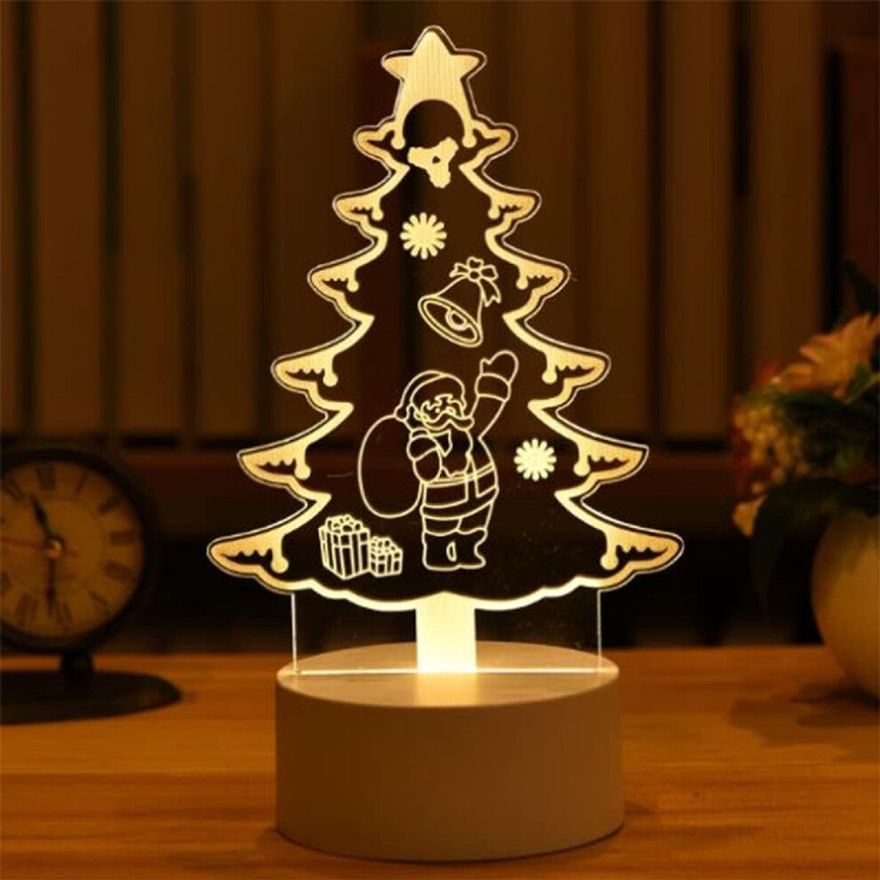 USB Powered 3D LED Christmas Tree Light
