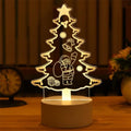 USB Powered 3D LED Christmas Tree Light