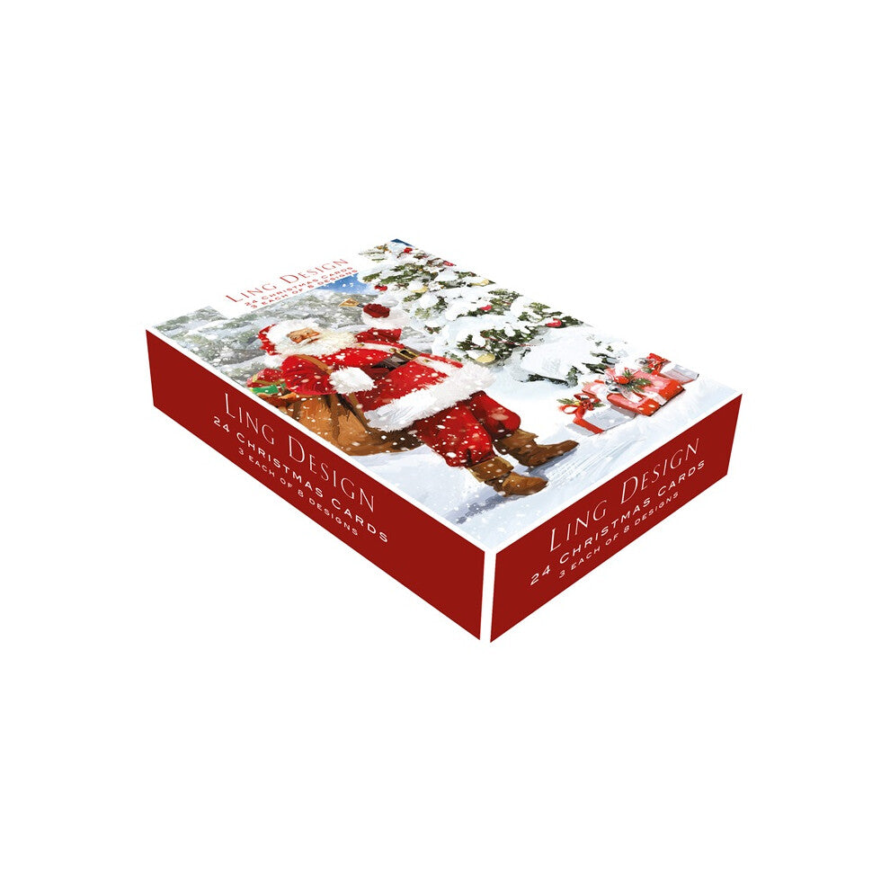 Box of 24 Assorted Classic Christmas Cards