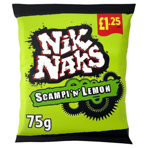 Nik Naks Scampi 'N' Lemon – Case of 20