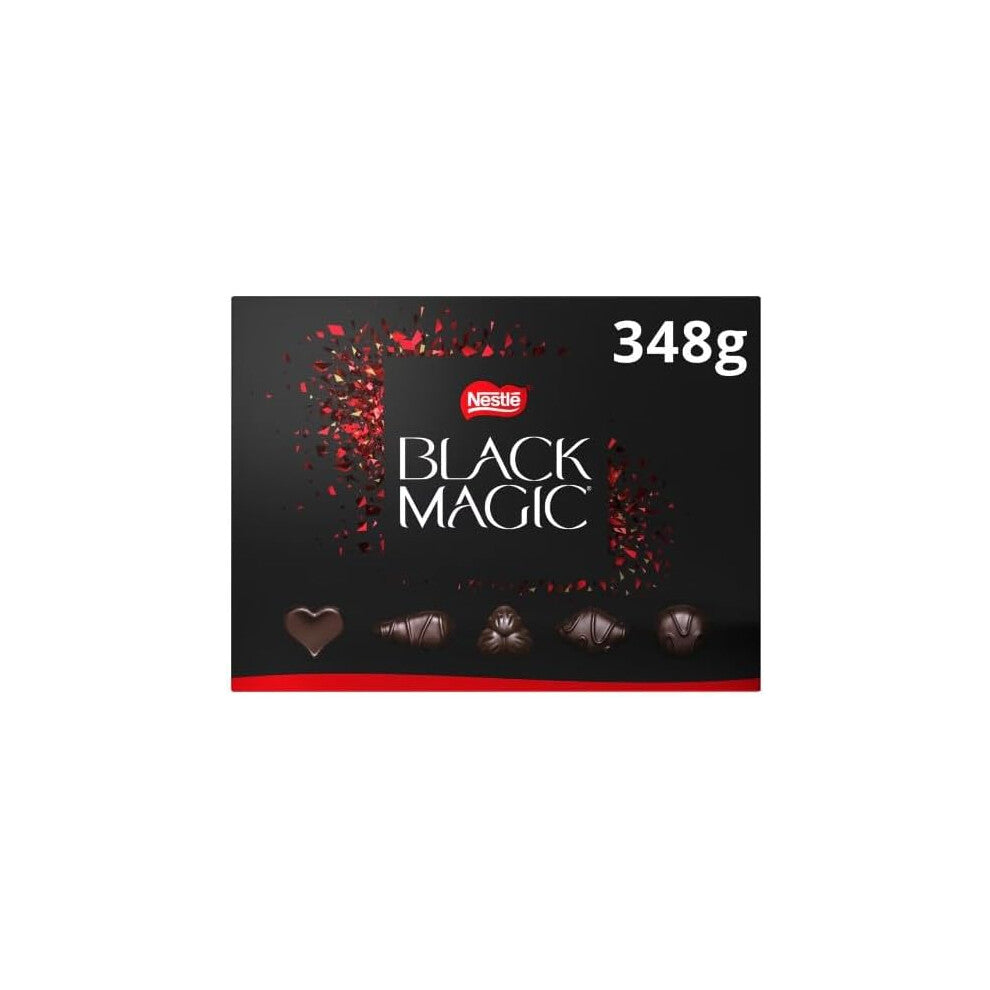Black Magic Dark Chocolate Collection – Pack of 4 (348g Each)