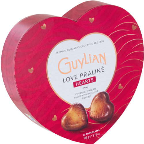 Guylian Love Praline Hearts 105g (Pack of 6)
