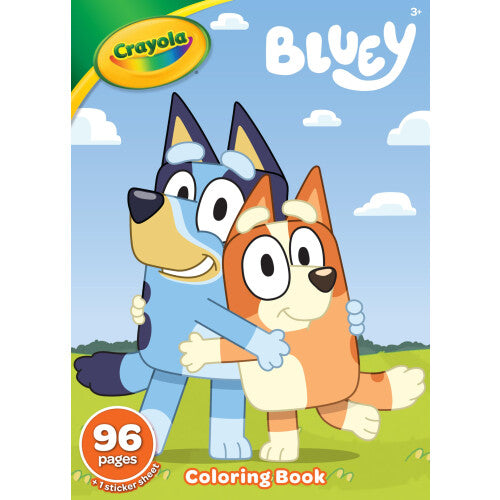 CRAYOLA Bluey Colouring Book