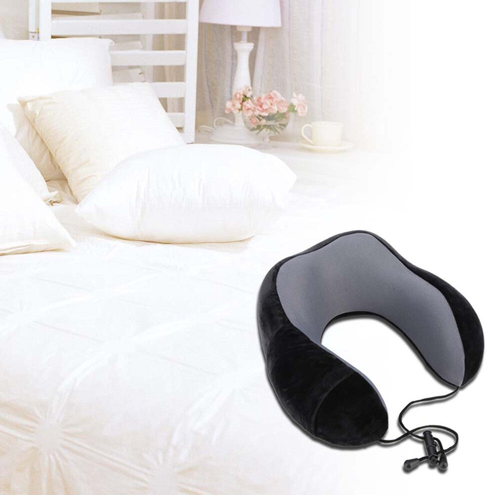 Ergonomic Memory Foam Travel Pillow