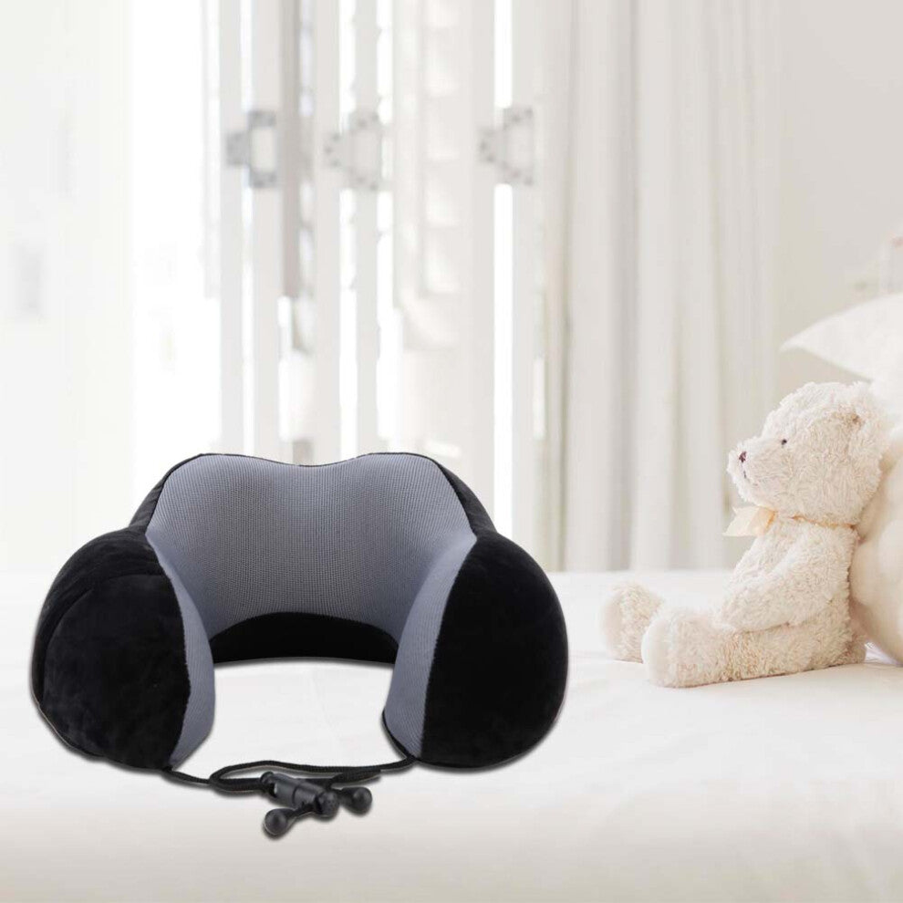Ergonomic Memory Foam Travel Pillow