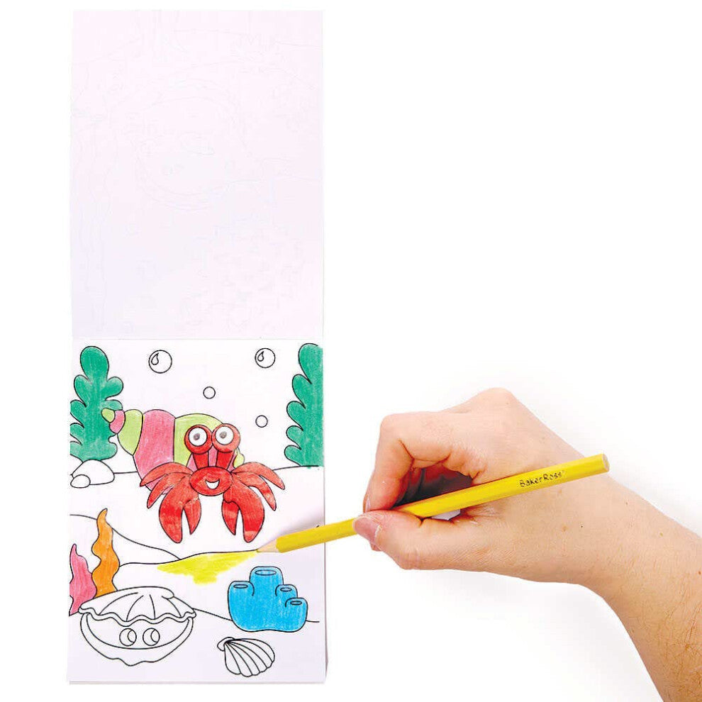 Sealife Mini Colouring Books – Pack of 12