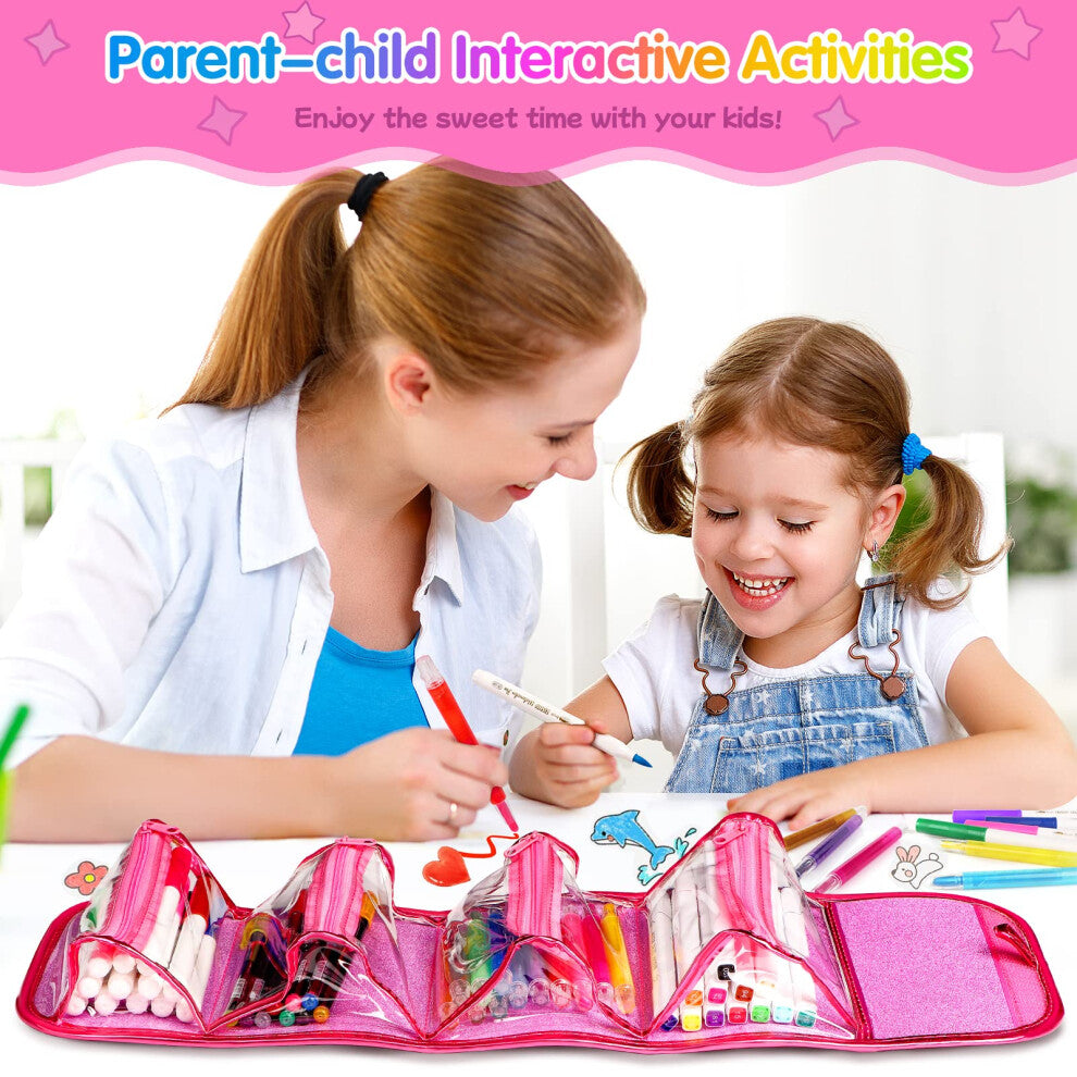 Hot Bee Unicorn Pencil Case Stationery Set