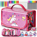 Hot Bee Unicorn Pencil Case Stationery Set