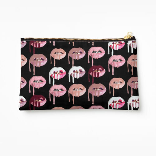 Kylie Jenner Lips Cosmetic Makeup Bag