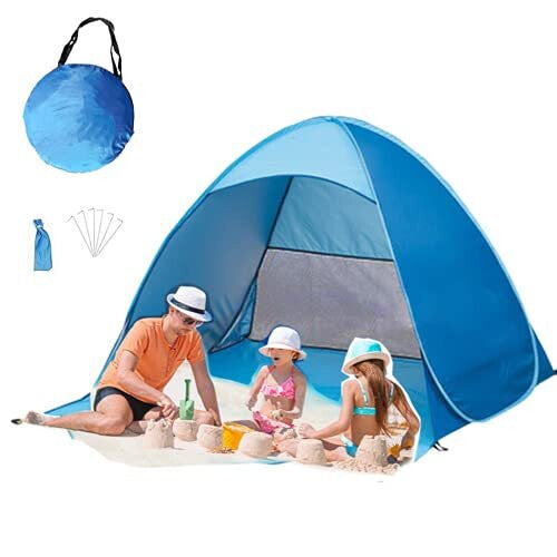 Pop Up Beach Tent for 2–5 People