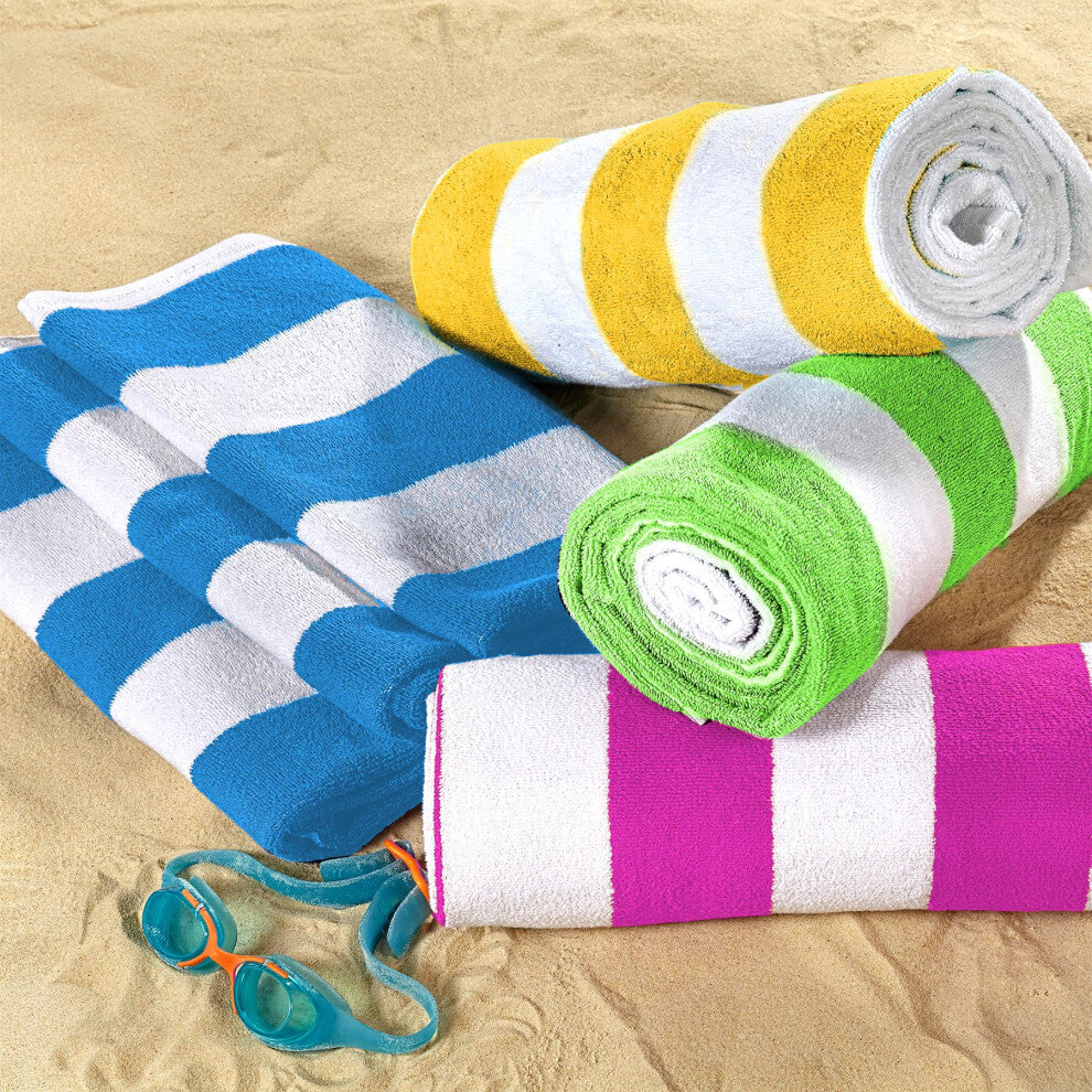 GEEZY Microfibre Beach Towels – Set of 4