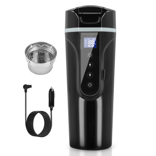 Smart 12V/24V Portable Car Heating Cup – 500ml