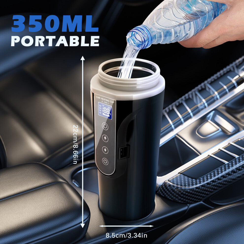 Smart 12V/24V Portable Car Heating Cup – 500ml