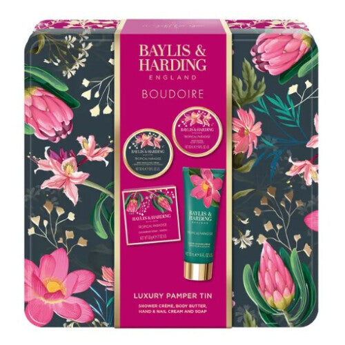 Baylis & Harding Boudoire Luxury Pamper 5-Piece Tin Gift Set
