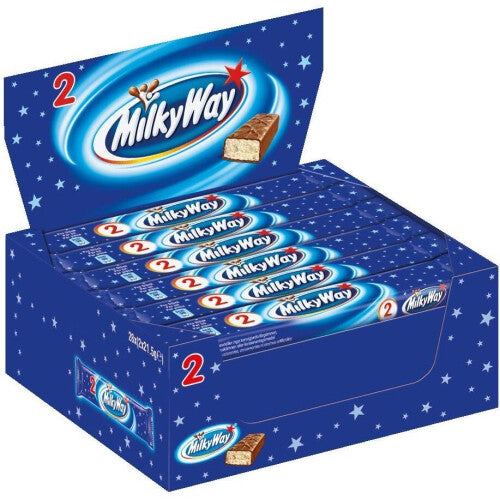 Milky Way Twin Chocolate Bars – 24 × 43g