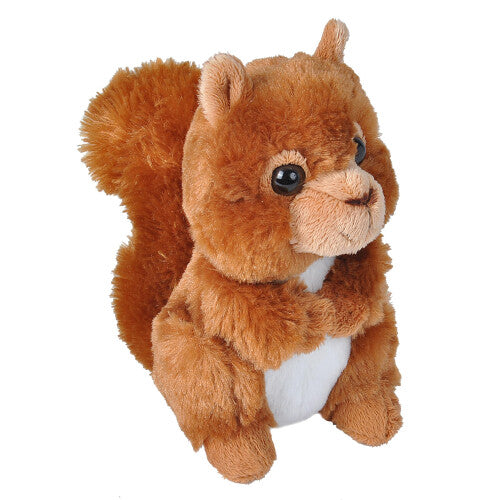 Hug'ems Soft Toy, Gifts for Kids, Red Squirrel Cuddly Toy 18cm