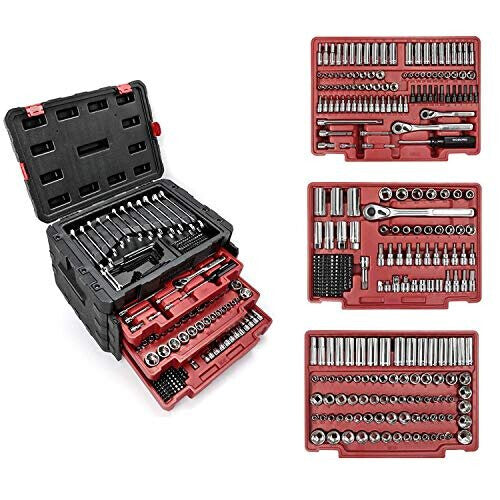 WORKPRO 450-Piece Metric & Imperial Tool Set