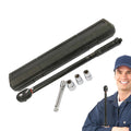 Torque Wrench Set with Sockets & Extension Bar
