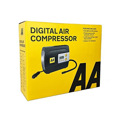 AA 12V Digital Tyre Inflator – 120 PSI