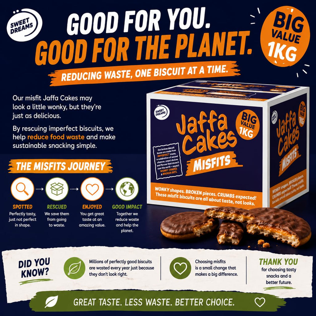 Jaffa Cakes Misfits – Big 1kg Sharing Box