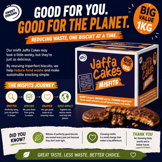Jaffa Cakes Misfits – Big 1kg Sharing Box