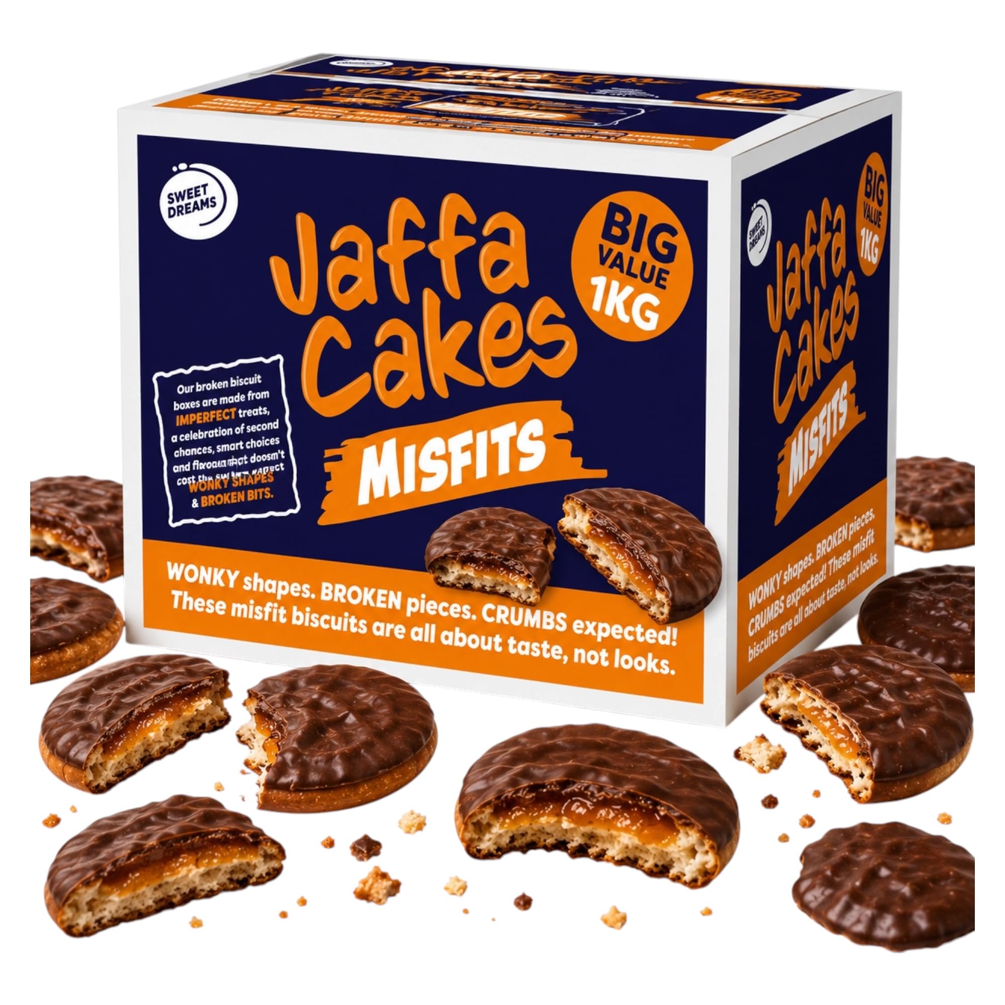 Jaffa Cakes Misfits – Big 1kg Sharing Box