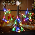 CHRISTMAS LED WINDOW SILHOUETTE LIGHTS