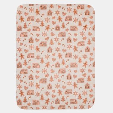 GINGERBREAD PRINT CHRISTMAS TABLE CLOTH – £19.00