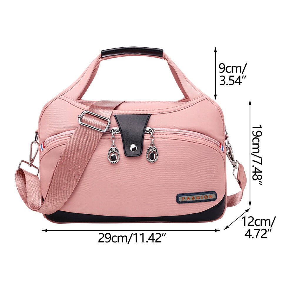 WOMEN’S NYLON ANTI-THEFT CROSSBODY SHOULDER BAG