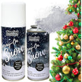6 x 200ML ARTIFICIAL CHRISTMAS SNOW SPRAY