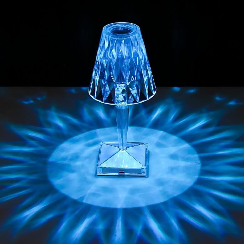 Rechargeable Crystal Touch Lamp With Remote