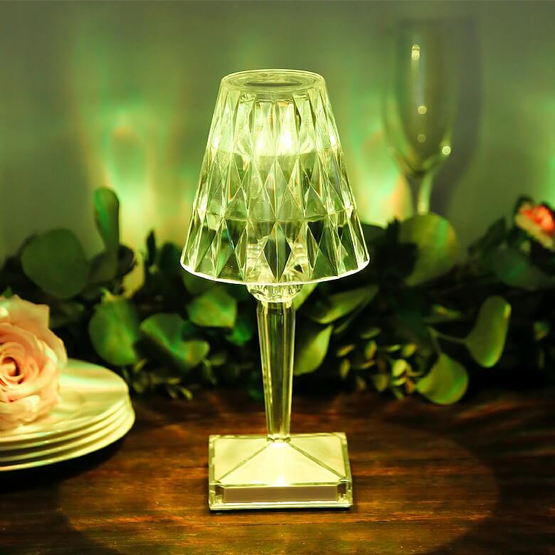Rechargeable Crystal Touch Lamp With Remote