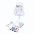 Rechargeable Crystal Touch Lamp With Remote