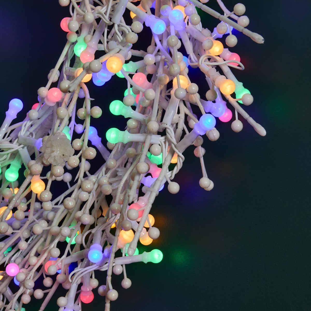 300 LED MULTICOLOUR WREATH