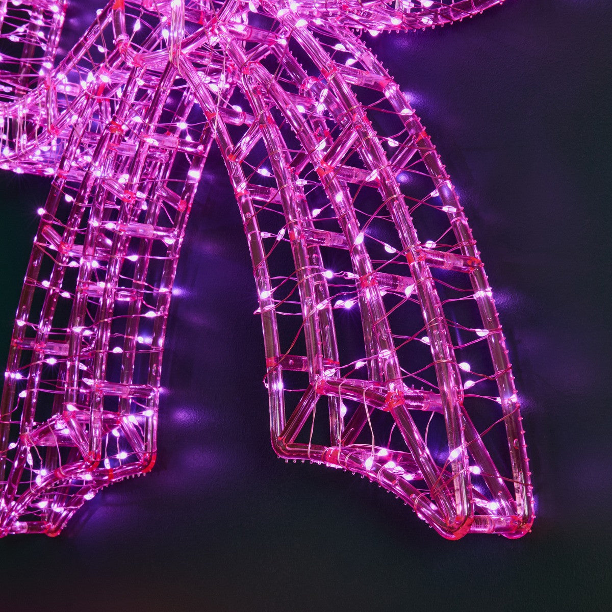 XL LED BOW – PINK