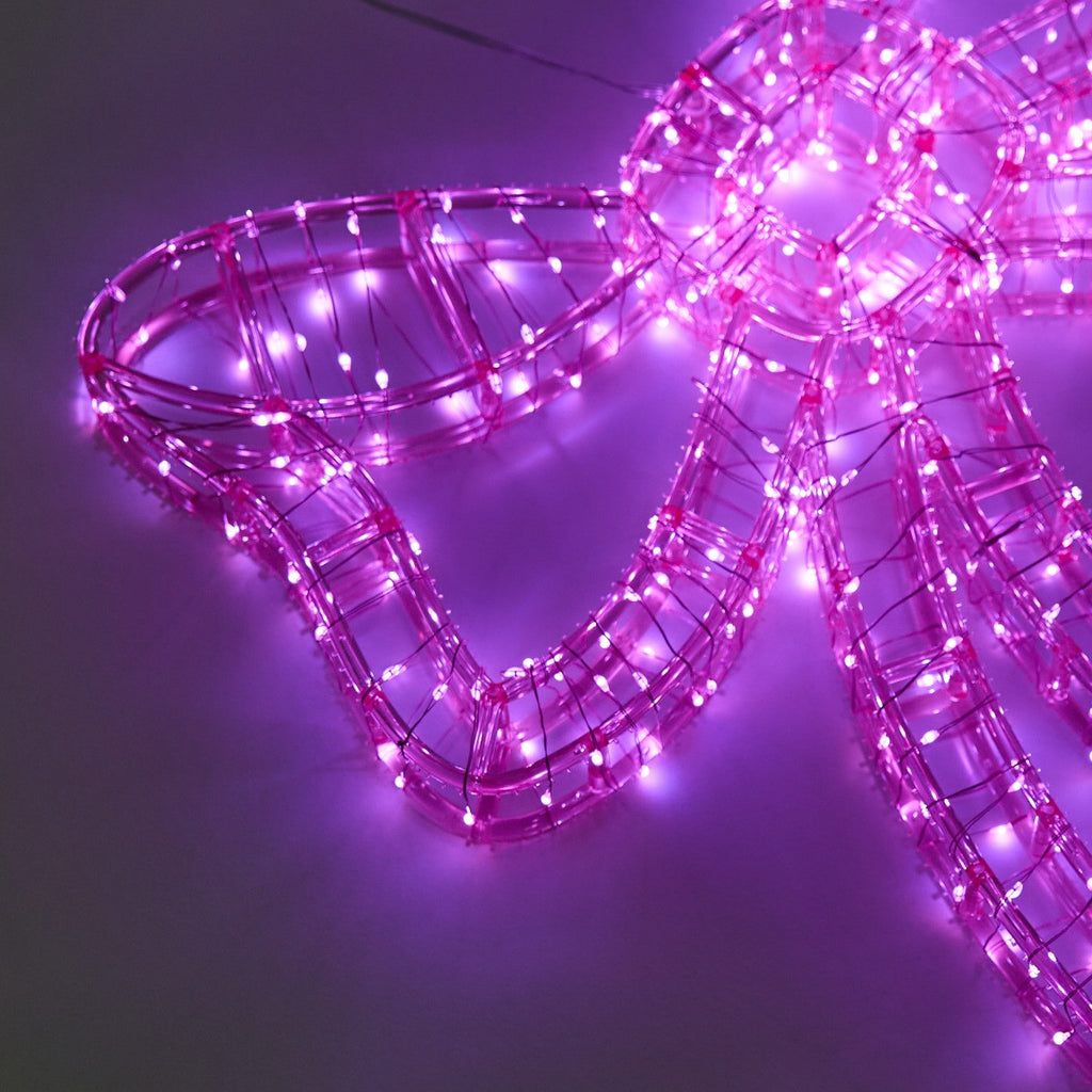 XL LED BOW – PINK