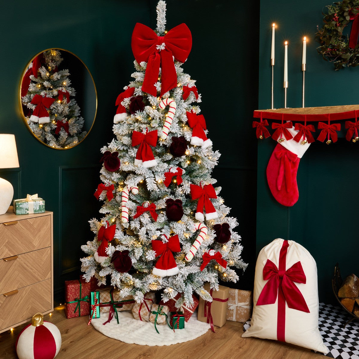 The Premium Snowy Christmas Tree - 7FT