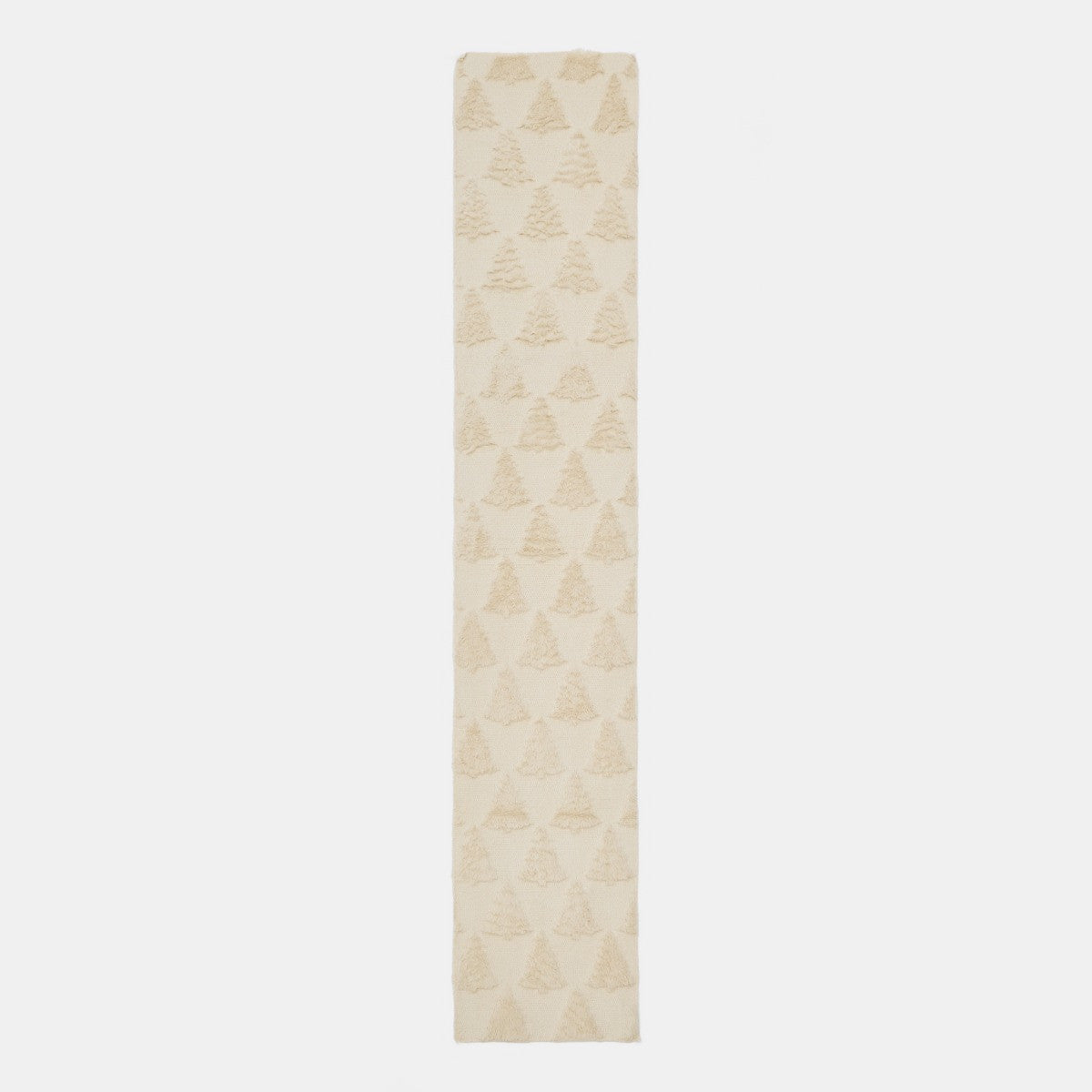 Tufted Christmas Tree Runner