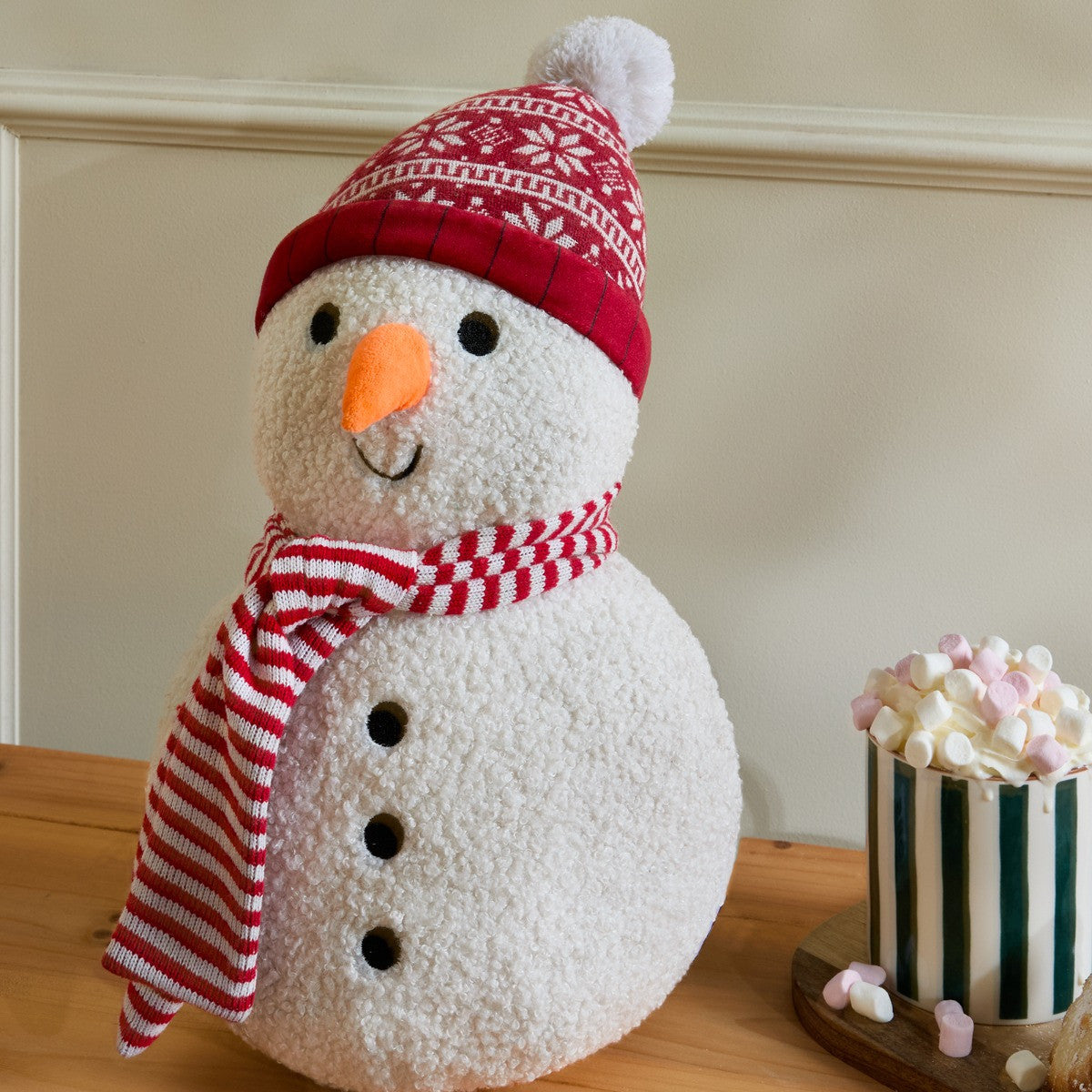 Snowy the Snowman Cushion