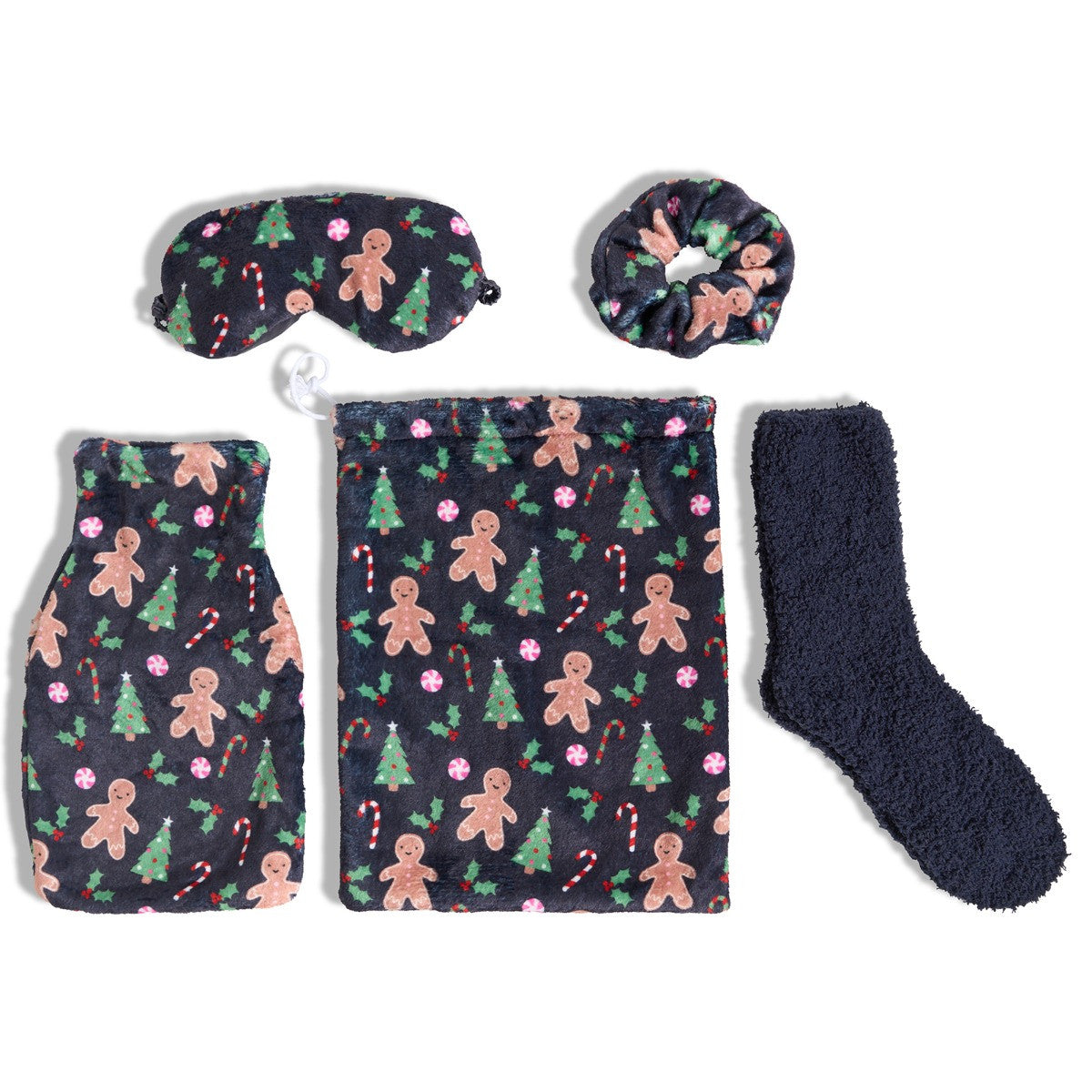 GINGERBREAD HOT WATER BOTTLE GIFT SET