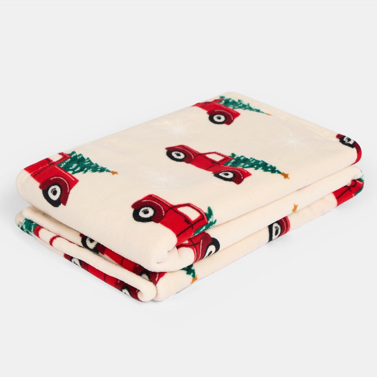 Home for Christmas Printed Throw