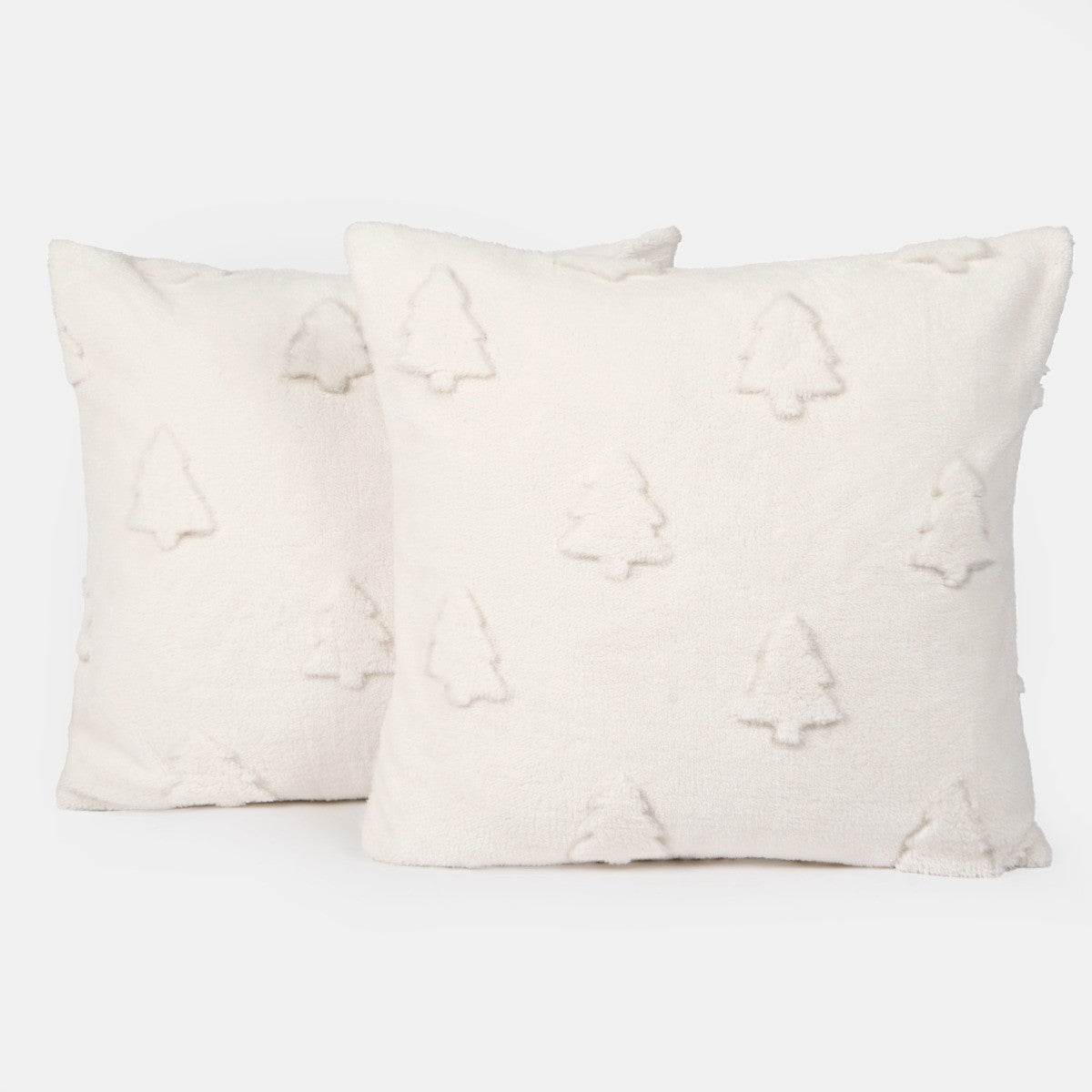 Tufted Winter Tree Cushion Covers